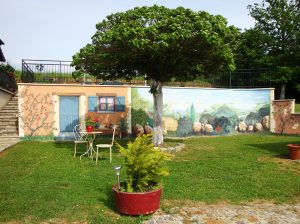 Mur extérieur - façade et paysage