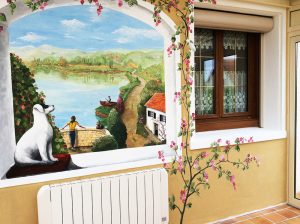 Intérieur - ouverture sur paysage