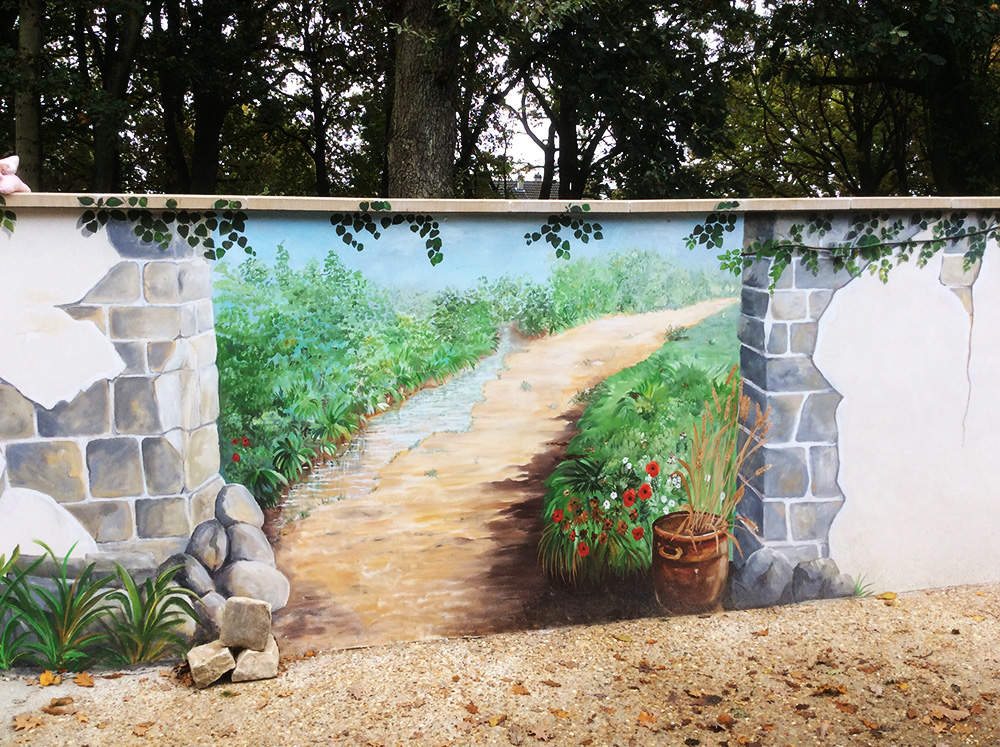 Mur extérieur – ouverture paysagère