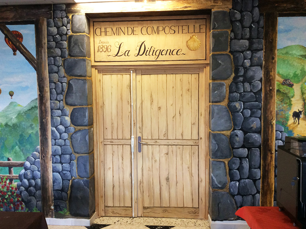 Entrée d’établissement – décor