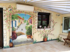 Façade extérieure – ouverture sur ruelle